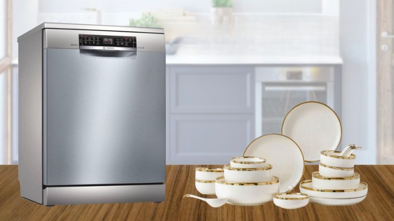 M&aacute;y rửa ch&eacute;n độc lập Bosch SMS6ECI93E