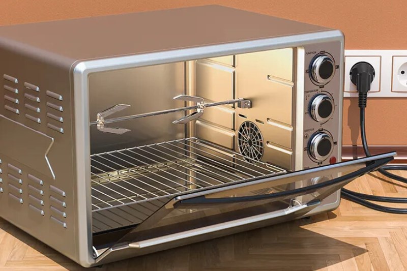 Các linh kiện bên trong lò bị hỏng