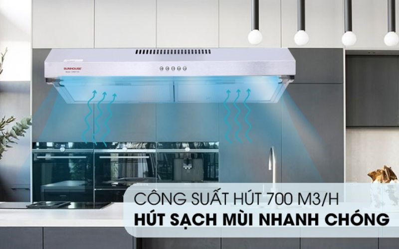 M&aacute;y h&uacute;t m&ugrave;i &acirc;m tủ Sunhouse SHB6118I 