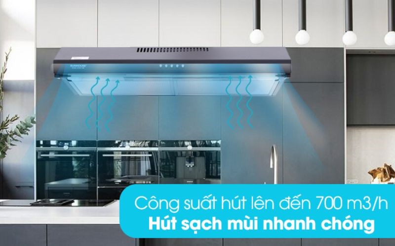 M&aacute;y h&uacute;t m&ugrave;i &acirc;m tủ Sunhouse SHB6118B