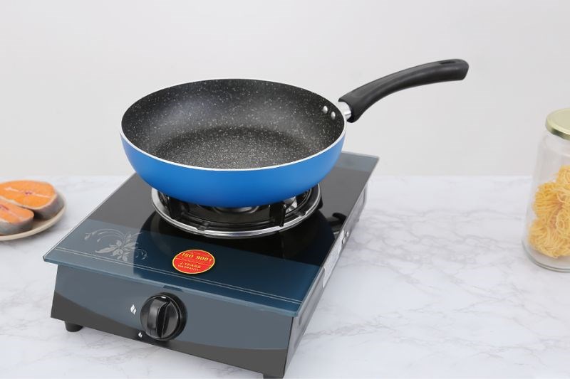 Chảo nh&ocirc;m chống d&iacute;nh đ&aacute;y từ 26 cm Elmich Colosseum Y1 EL-3720