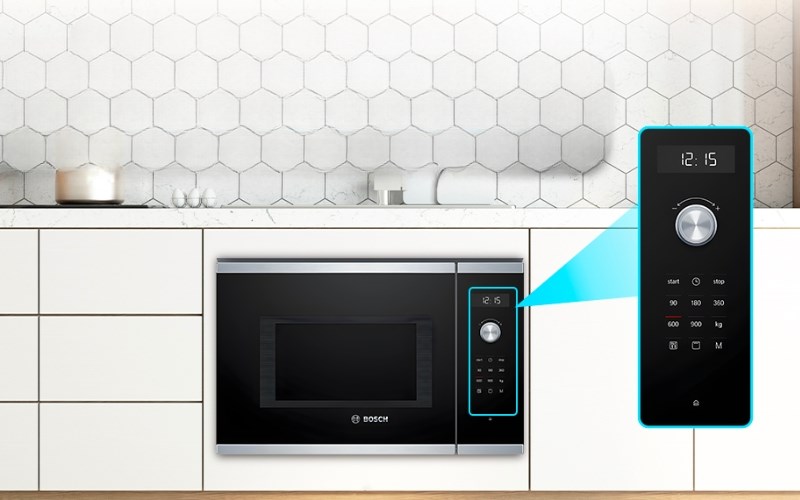 L&ograve; vi s&oacute;ng c&oacute; nướng lắp &acirc;m Bosch HMH.BEL554MS0B 25 l&iacute;t 