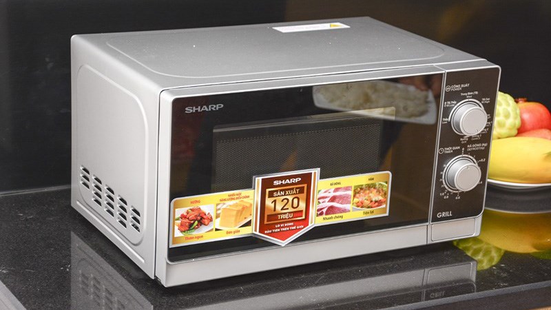L&ograve; vi s&oacute;ng c&oacute; nướng Sharp R-G222VN-S 20 l&iacute;t