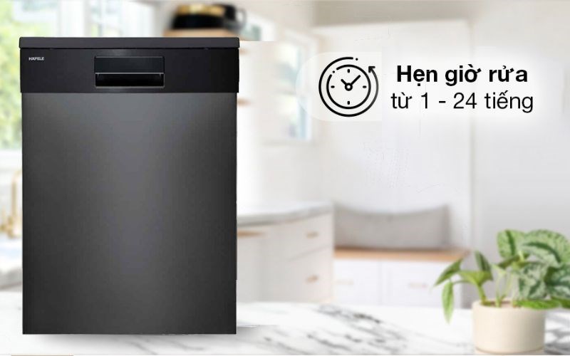 Máy rửa chén bán âm Hafele HDW-SI60AB (538.21.320)