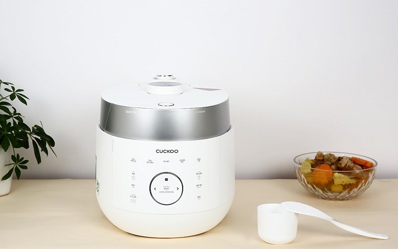 Nồi cơm &aacute;p suất cao tần Cuckoo 1.08 l&iacute;t CRP-LHTR0609F/WHSIVNCV