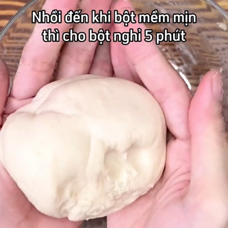 Bước 1 Chuẩn bị bột bánh Bánh dừa hấp