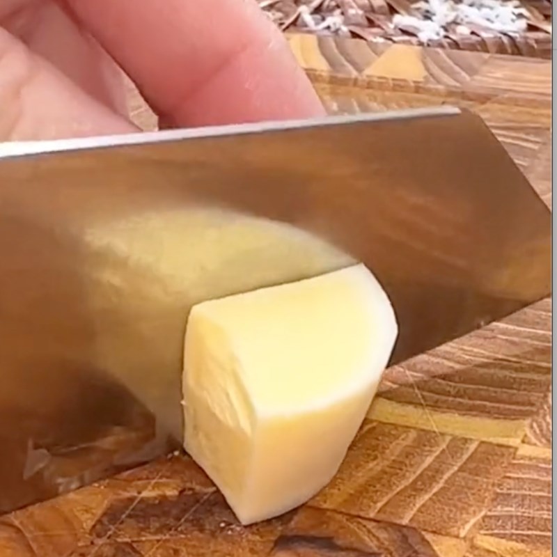 Bước 1 Chuẩn bị nguyên liệu Xôi xắn chay (Công thức từ kênh tiktok Bếp chay XANH)
