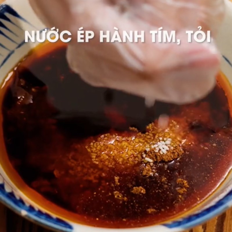 Bước 2 Chuẩn bị sa tế Tai heo nướng sa tế (Công thức được chia sẻ từ Tiktok Vào bếp cùng Điện máy XANH)