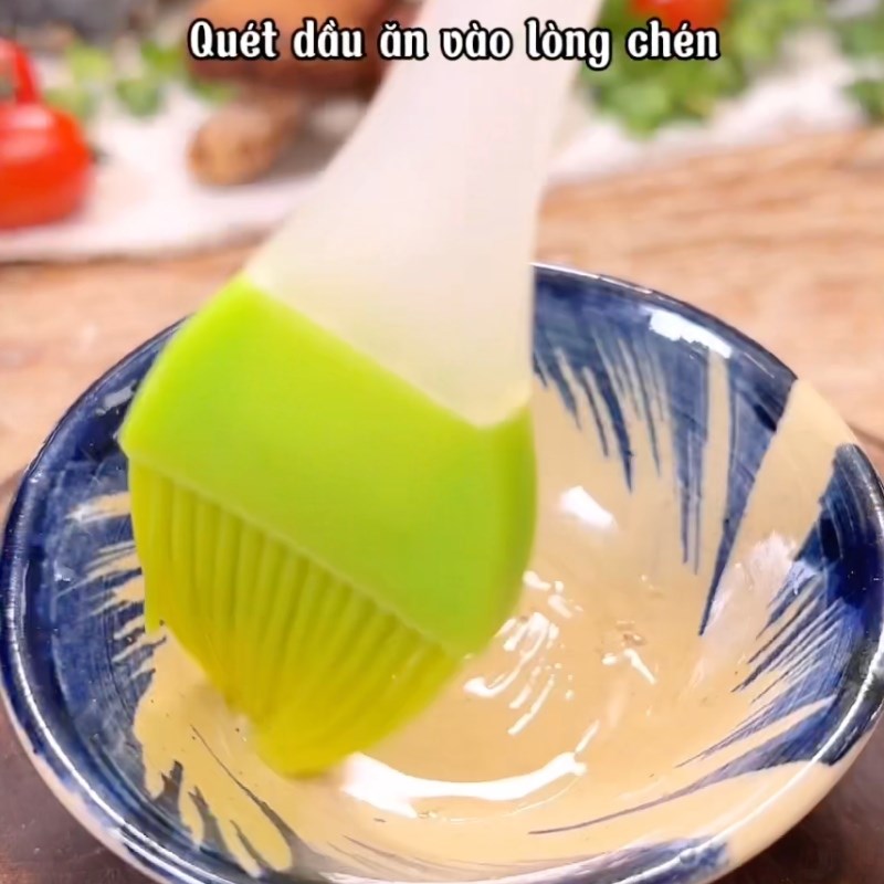 Bước 4 Chưng mắm Mắm chưng chay nấm đông cô