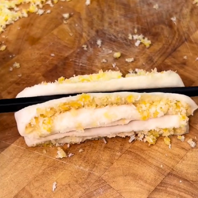 Bước 3 Làm bánh Bánh dừa hấp