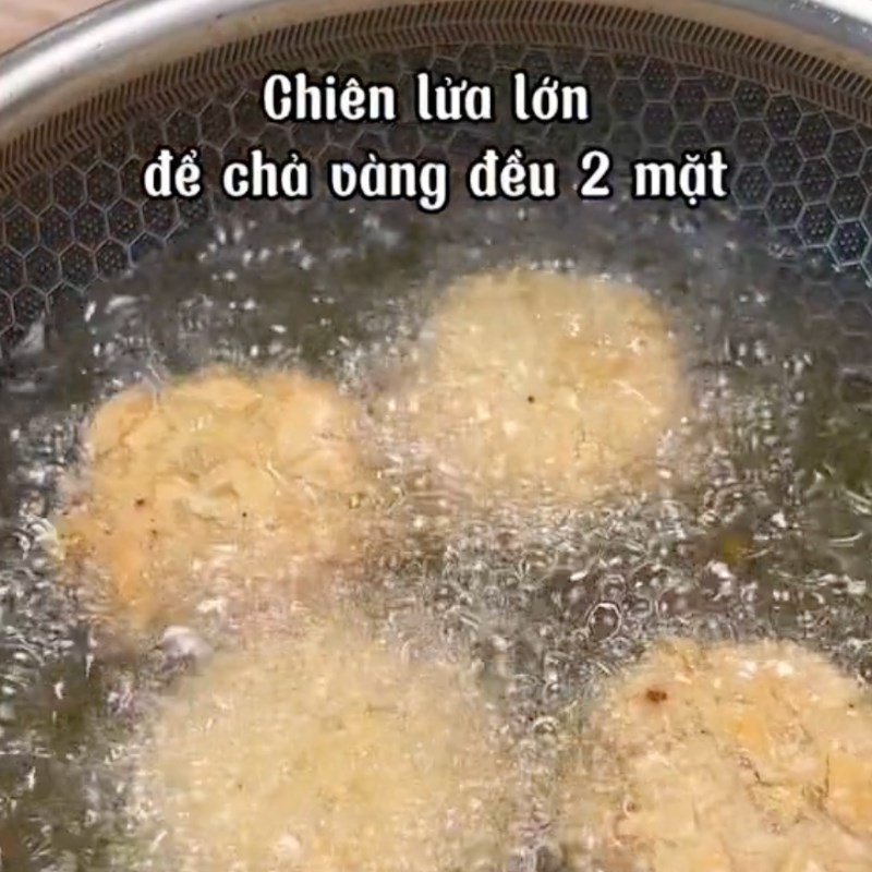 Bước 2 Làm chả chay Bún chả chay (Công thức từ kênh tiktok Bếp chay XANH)