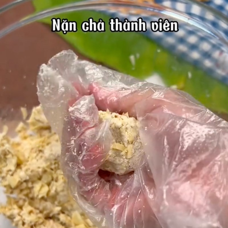 Bước 2 Làm chả chay Bún chả chay (Công thức từ kênh tiktok Bếp chay XANH)