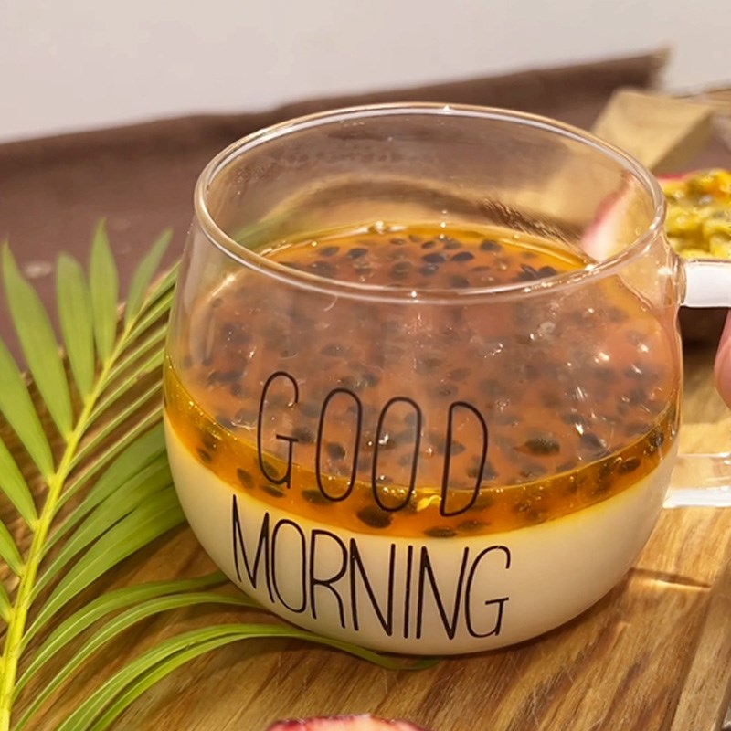 Bước 3 Làm panacotta chanh dây Panacotta chanh dây (Công thức được chia sẻ từ TikTok Vào bếp cùng KitchenAZ)