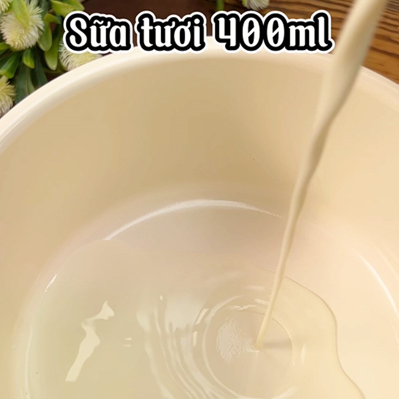 Bước 2 Làm Panacotta Panacotta chanh dây (Công thức được chia sẻ từ TikTok Vào bếp cùng KitchenAZ)