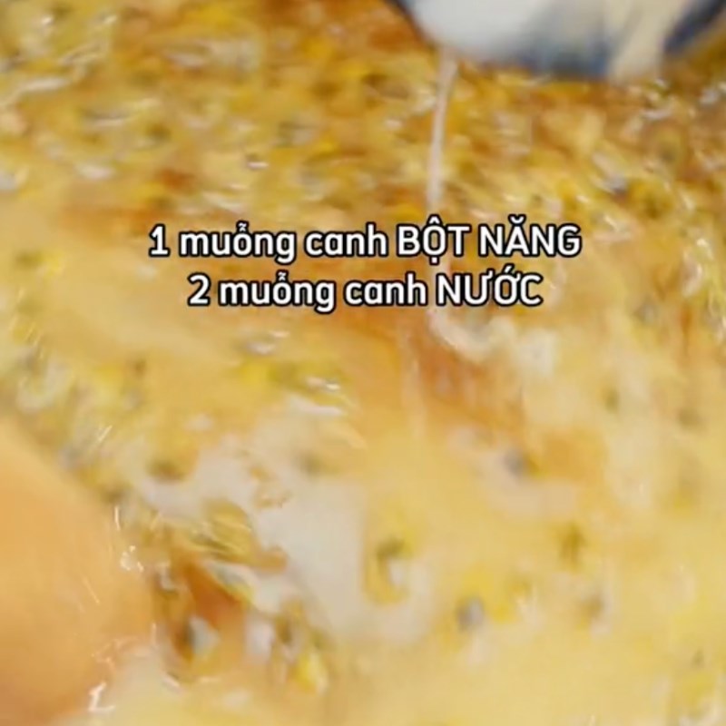 Bước 2 Làm sốt chanh dây Bò né chanh dây (Công thức từ kênh tiktok Vào bếp cùng Điện máy XANH)