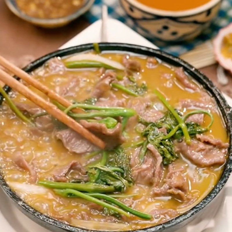 Bước 4 Thành phẩm Bò né chanh dây (Công thức từ kênh tiktok Vào bếp cùng Điện máy XANH)