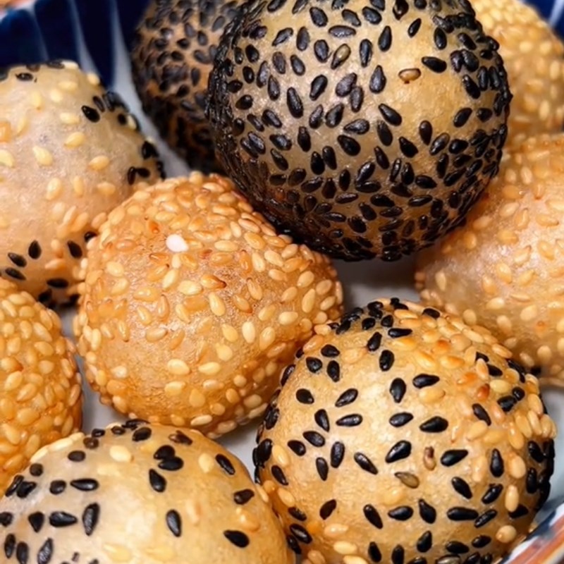 Bước 4 Thành phẩm Bánh nếp chiên nhân thịt