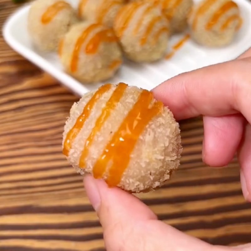 Bước 5 Thành phẩm Khoai môn chiên xù nhân phô mai(Công thức từ kênh tiktok Vào bếp cùng điện máy XANH)