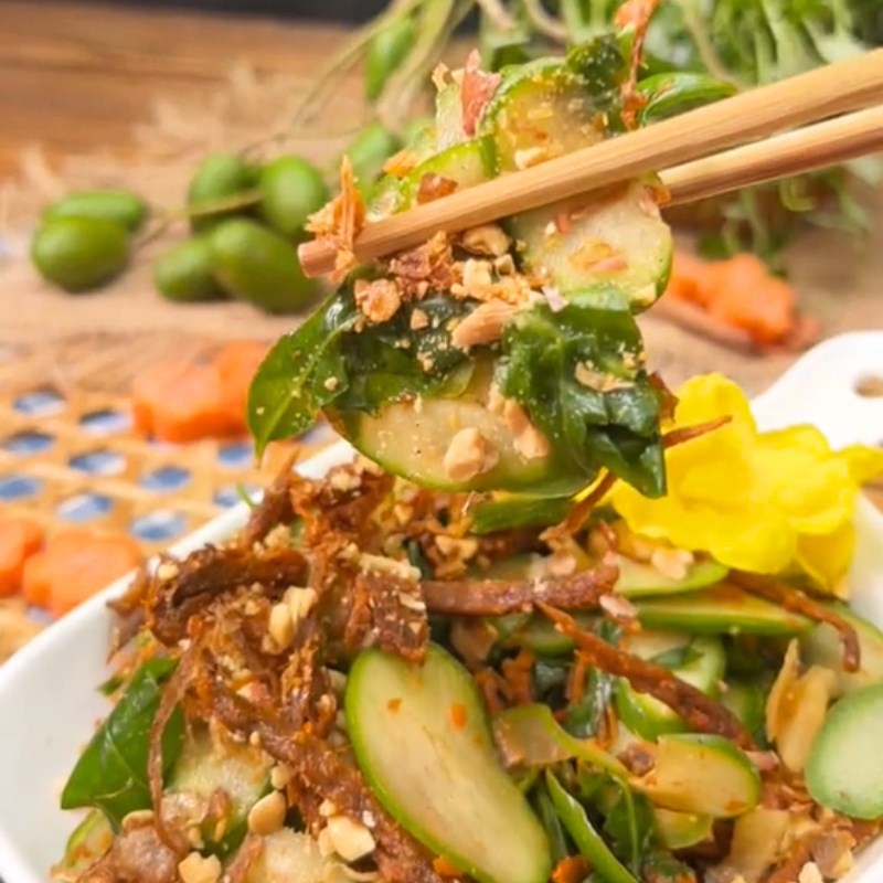Bước 3 Thành phẩm Gỏi khô bò cóc non (Công thức được chia sẻ từ Tiktok Vào bếp cùng Điện máy XANH)