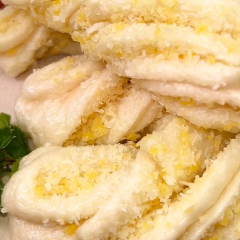 Bước 4 Thành phẩm Bánh dừa hấp