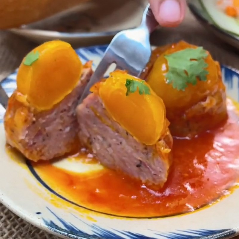 Bước 4 Thành phẩm Xíu mại trứng muối (Công thức được chia sẻ từ TikTok Vào bếp cùng Điện máy XANH)