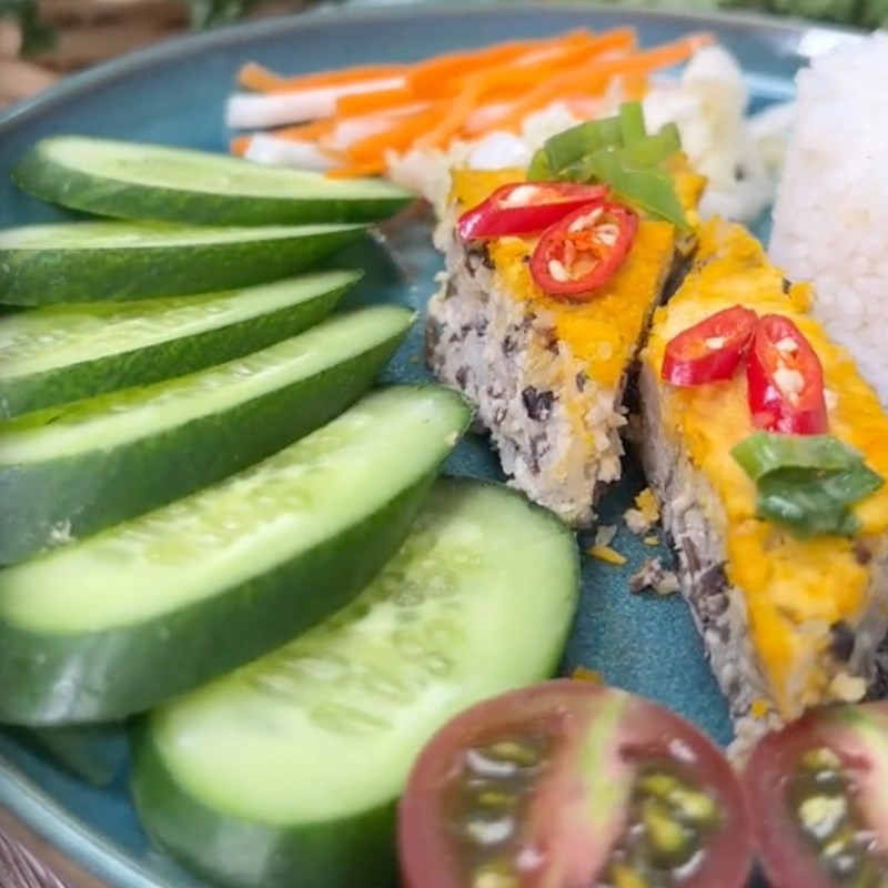 Bước 5 Thành phẩm Chả hấp chay khoai môn