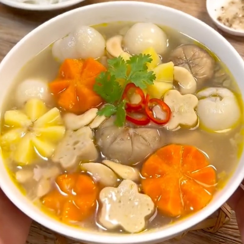 Bước 5 Thành phẩm Lagu chay (Lagu trái vải công thức từ kênh tiktok Bếp chay XANH)