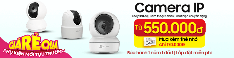 Camera Chính Hãng, Giá Rẻ, Chất Lượng Cao, Giao Nhanh - 10/2023