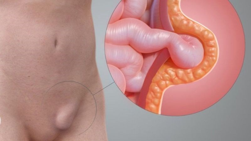 Thoát vị thành bụng là tình trạng tạng chui ra khỏi cơ thành bụng