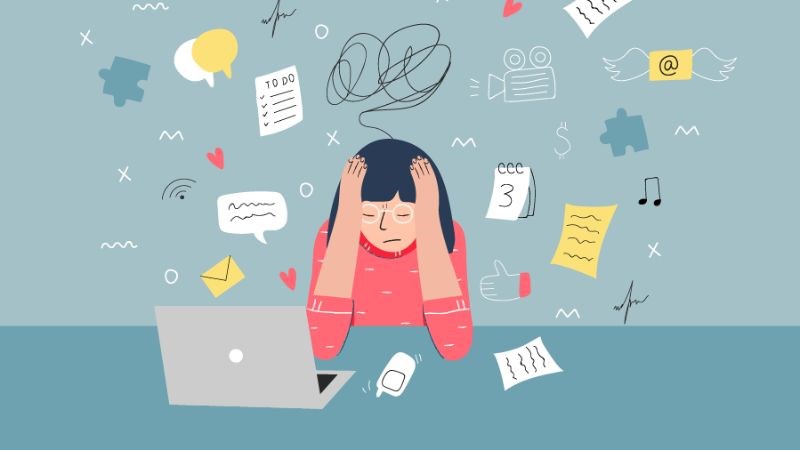Căng thẳng có thể làm xuất hiện co giật mí mắt