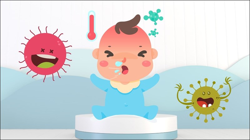 Nhiễm trùng đường hô hấp là nguyên nhân gây ho trẻ em phổ biến nhất