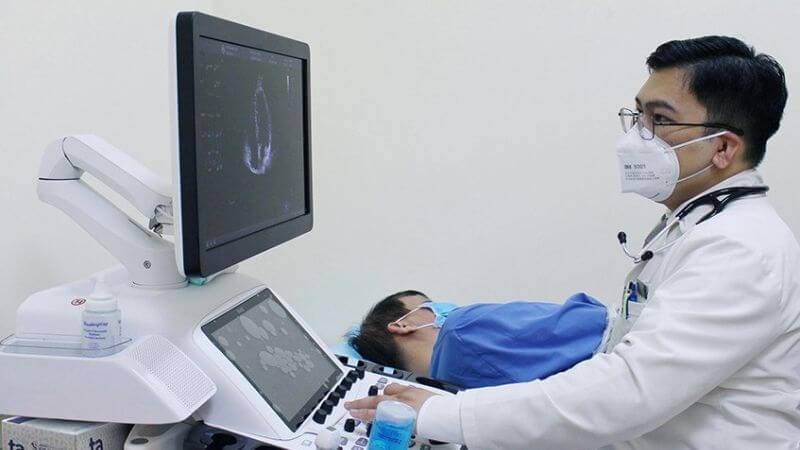 Siêu âm tim là phương tiện phổ biến nhất để chẩn đoán mức độ của bệnh