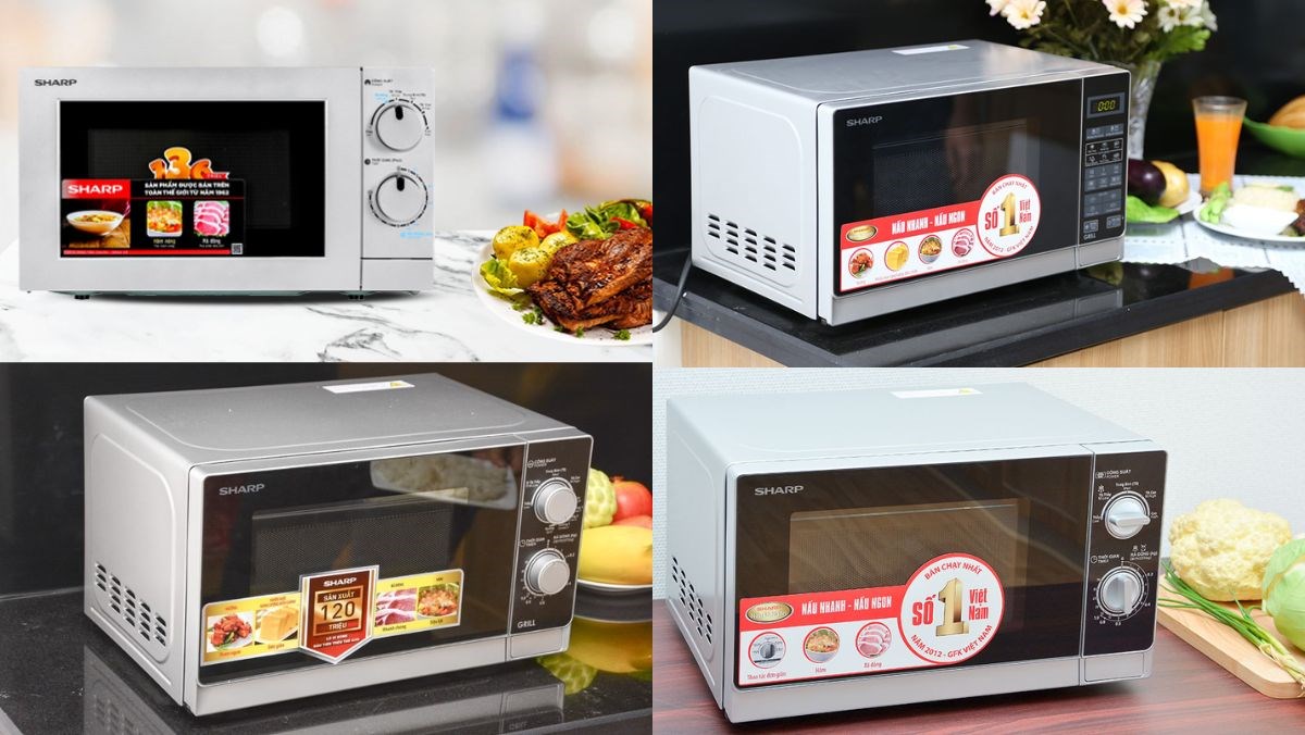 Các mẫu lò vi sóng Sharp 20 lít