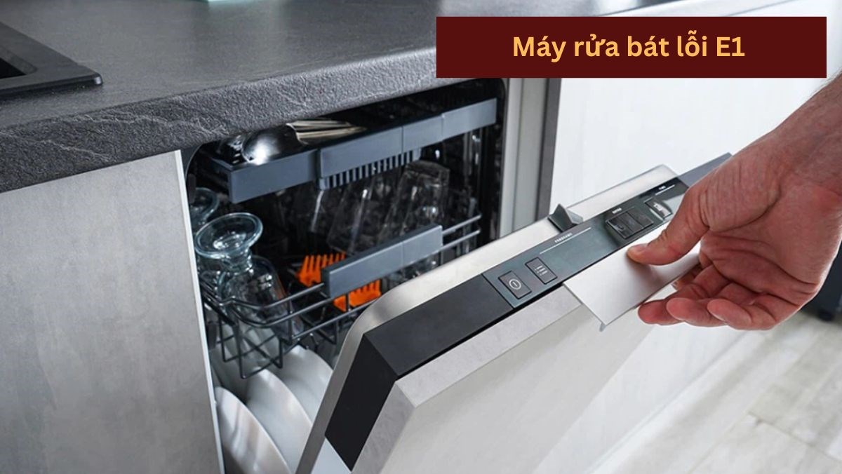 Máy rửa bát lỗi E1
