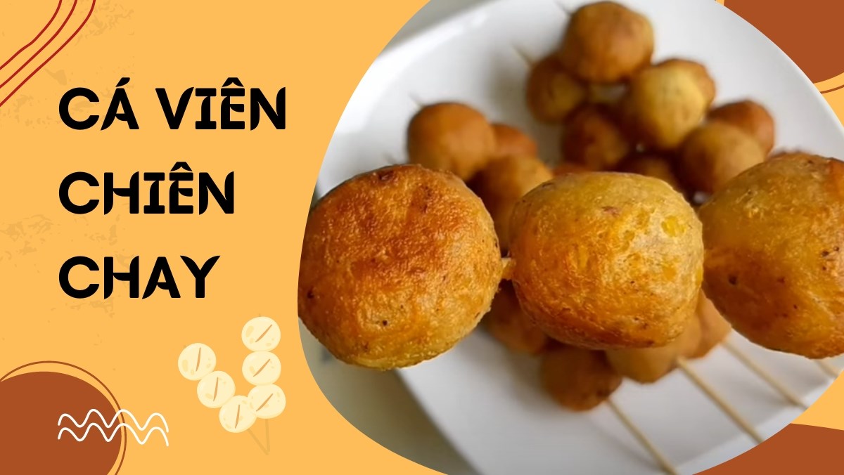 Cá viên chiên chay