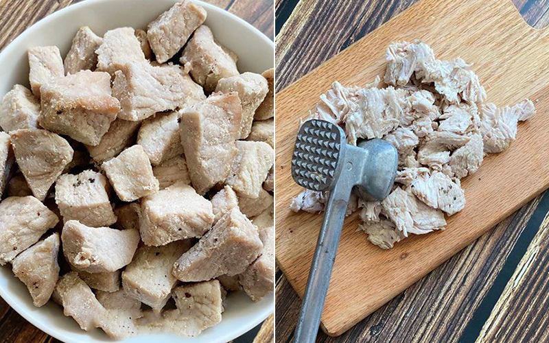 C&aacute;ch đ&aacute;nh tơi ch&agrave; b&ocirc;ng bằng m&aacute;y xay sinh tố