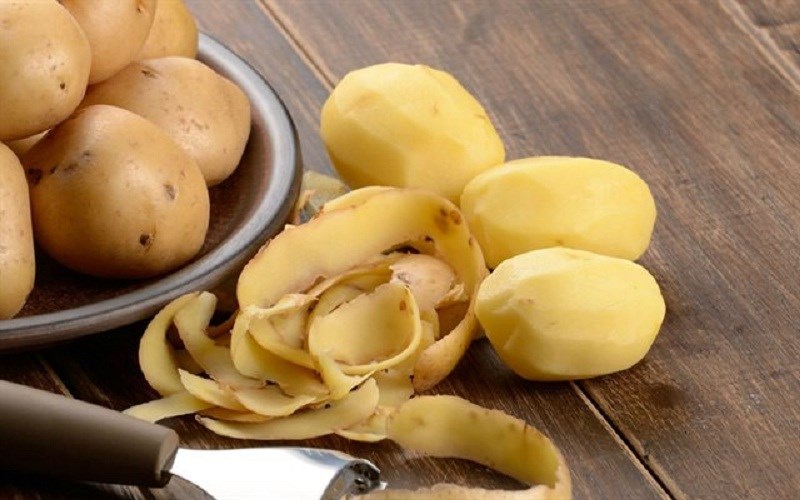 Cách dùng vỏ khoai