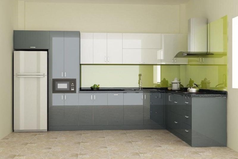 Ưu điểm của tủ bếp nhựa
