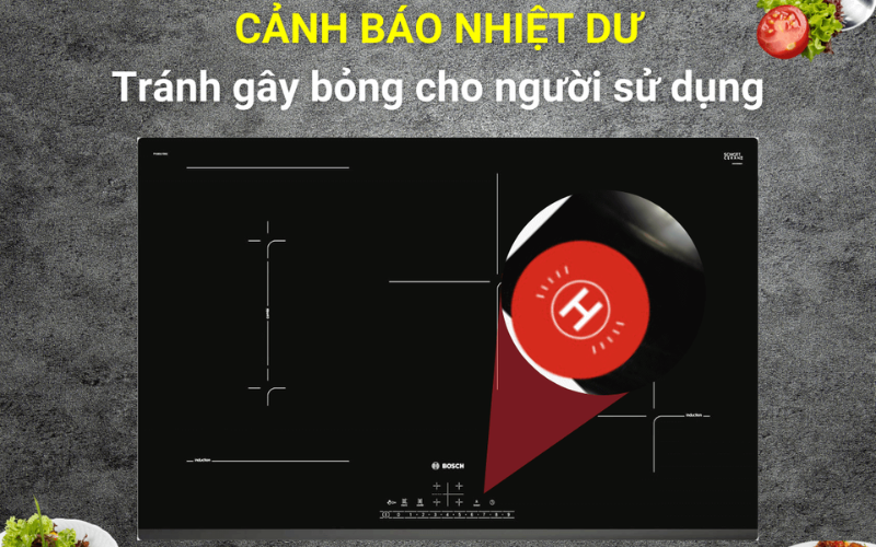 Tìm hiểu nguyên lý hoạt động, chức năng cảnh báo dư nhiệt của bếp từ