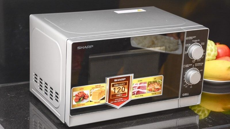L&ograve; vi s&oacute;ng c&oacute; nướng Sharp R-G222VN-S 20 l&iacute;t