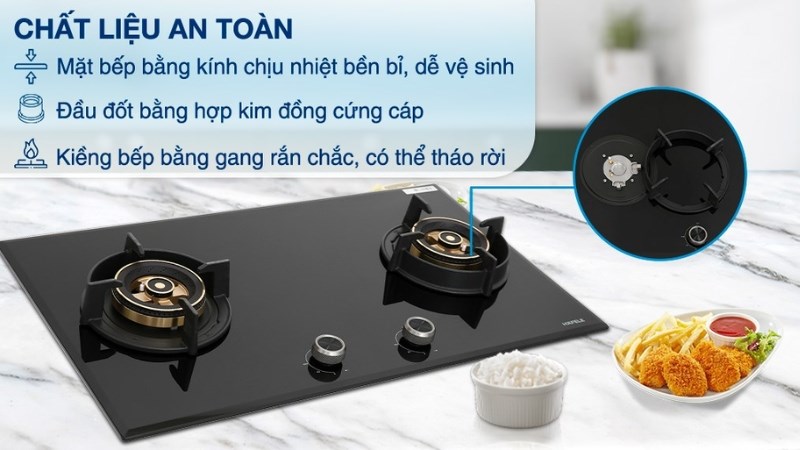 Bếp ga âm Hafele HC-G782B (538.66.507)