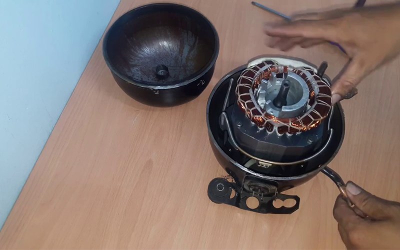 Block c&acirc;y nước bị hỏng