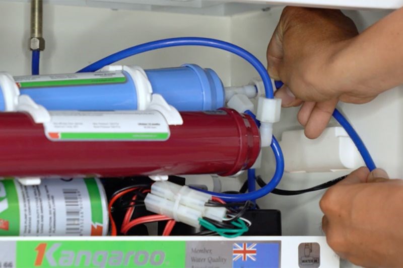 Do m&agrave;ng RO bị tắc