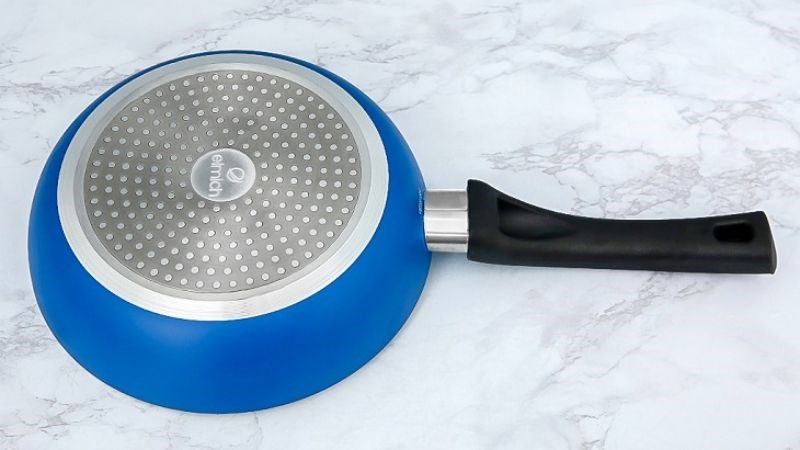 Chảo nh&ocirc;m chống d&iacute;nh đ&aacute;y từ 20 cm Elmich Y1 EL-3718 
