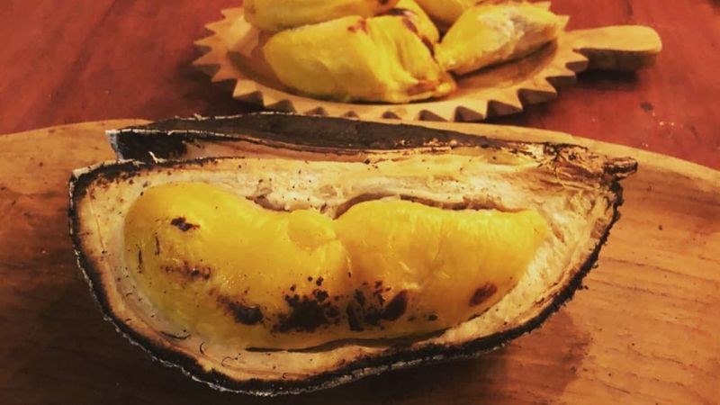 Sầu ri&ecirc;ng nướng