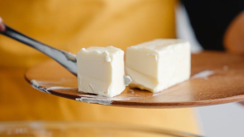 D&ugrave;ng kem bị t&aacute;ch nước để l&agrave;m bơ