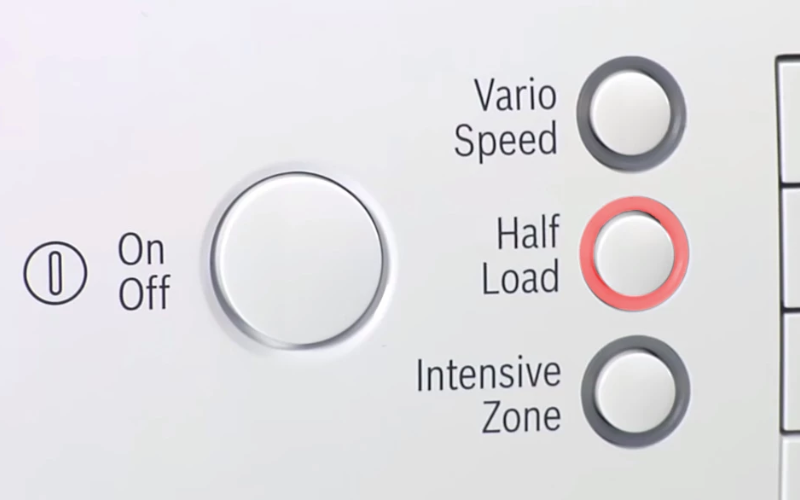 Rửa nửa tải Half load 1/2