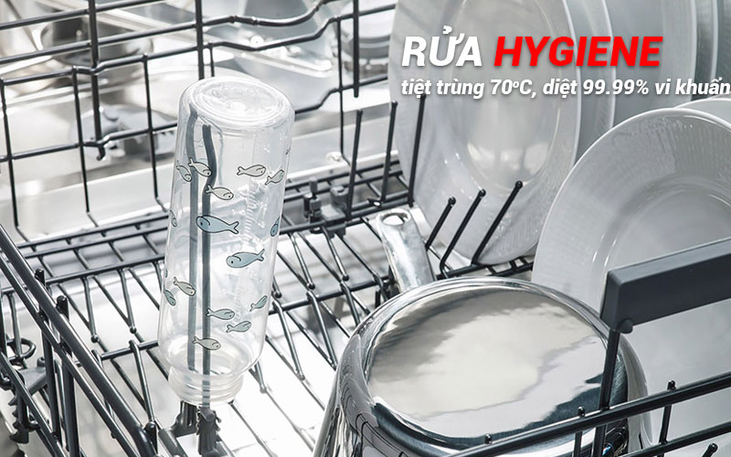Rửa tăng cường tiệt tr&ugrave;ng Hygienic