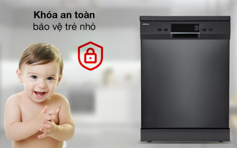 T&iacute;nh năng kh&oacute;a an to&agrave;n trẻ em