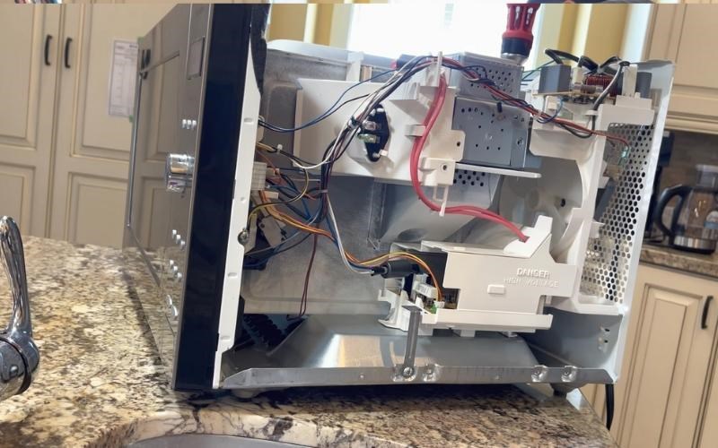 Cách khắc phục lỗi H98 lò vi sóng Panasonic